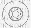 BORG & BECK BBD4275 Brake Disc